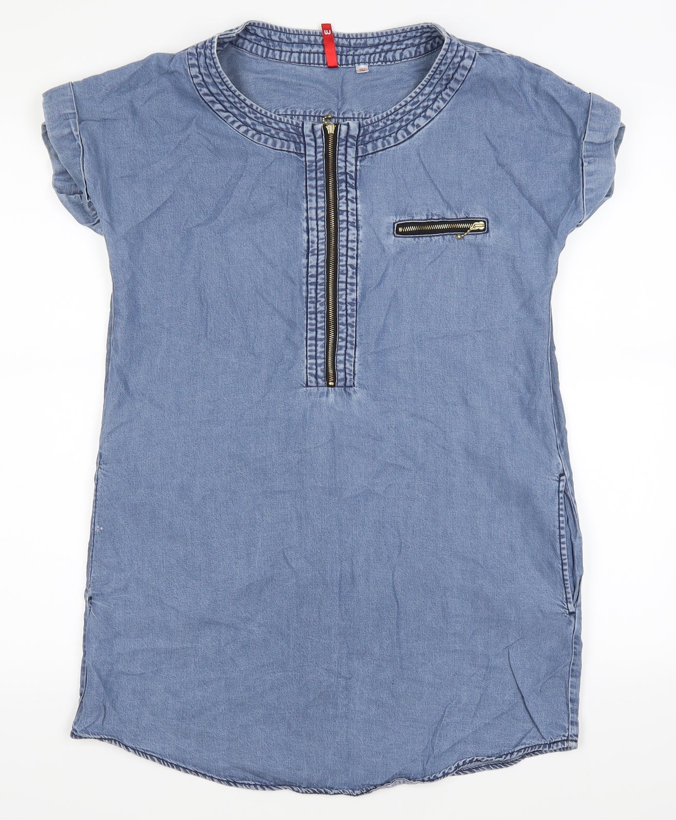 Uniqlo Womens Blue   Shirt Dress  Size XS