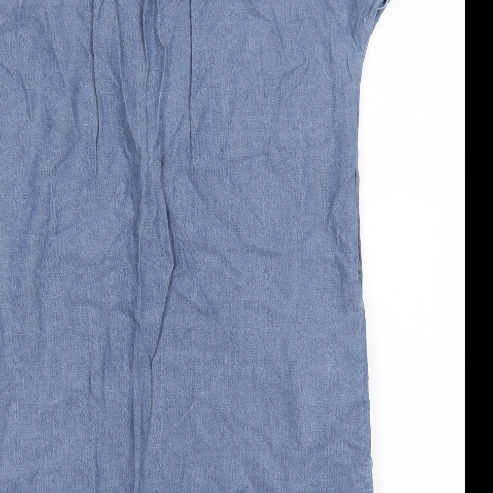 Uniqlo Womens Blue   Shirt Dress  Size XS
