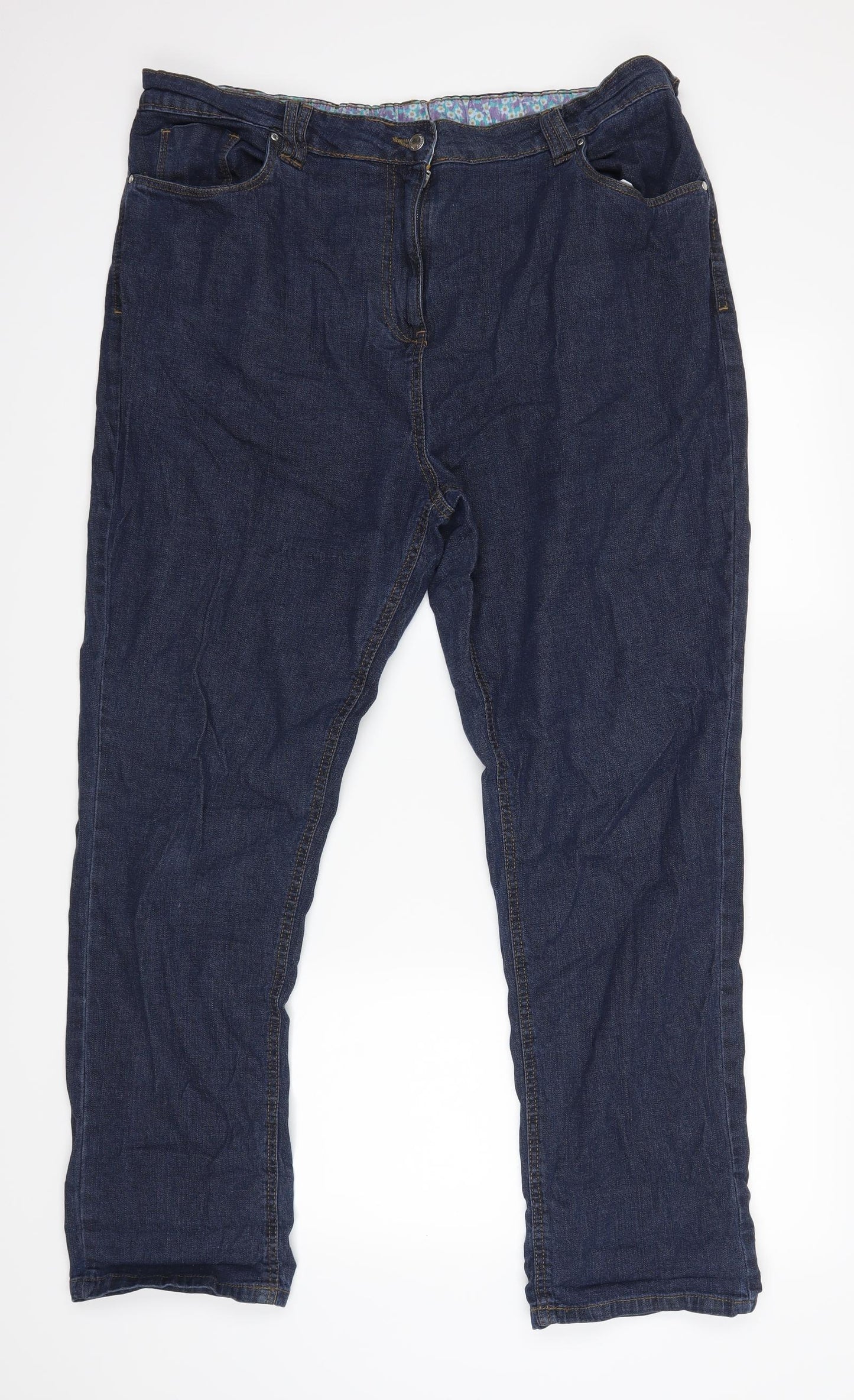 Anthology Womens Blue   Straight Jeans Size 20 L29 in