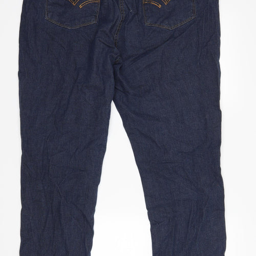 Anthology Womens Blue   Straight Jeans Size 20 L29 in