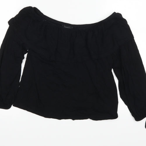 Atmosphere Womens Black   Basic Blouse Size 8