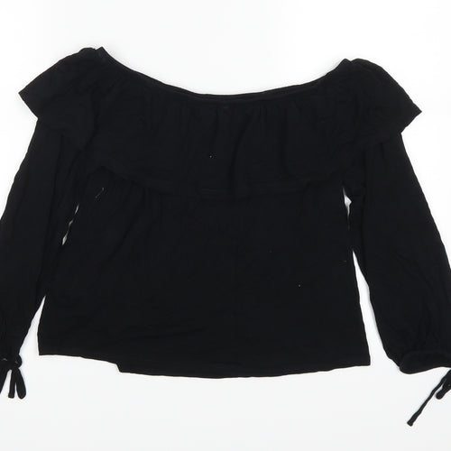 Atmosphere Womens Black   Basic Blouse Size 8