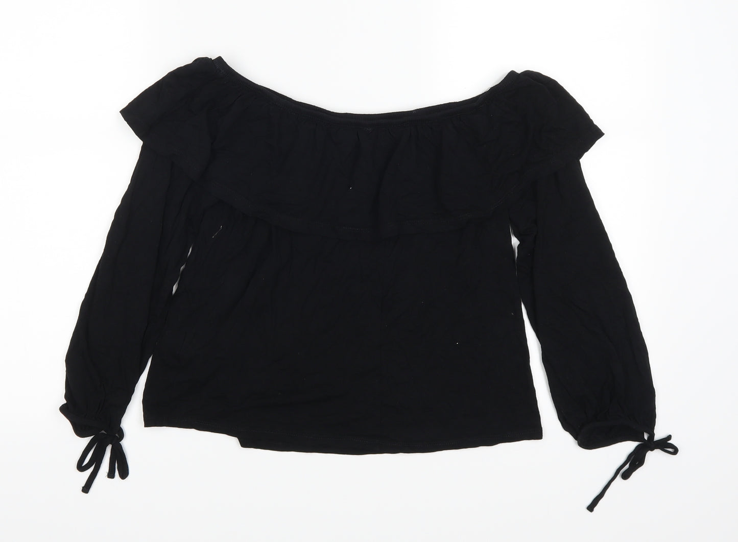 Atmosphere Womens Black   Basic Blouse Size 8