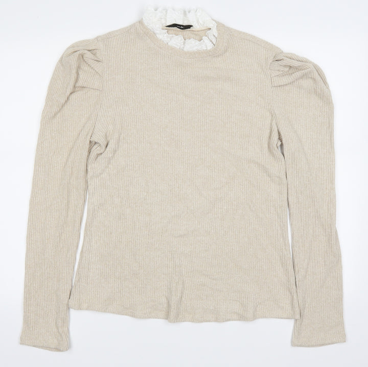 George Womens Brown Pullover Jumper Size L