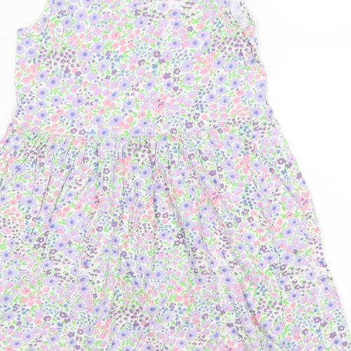 H&M Girls White Floral  A-Line  Size 4-5 Years