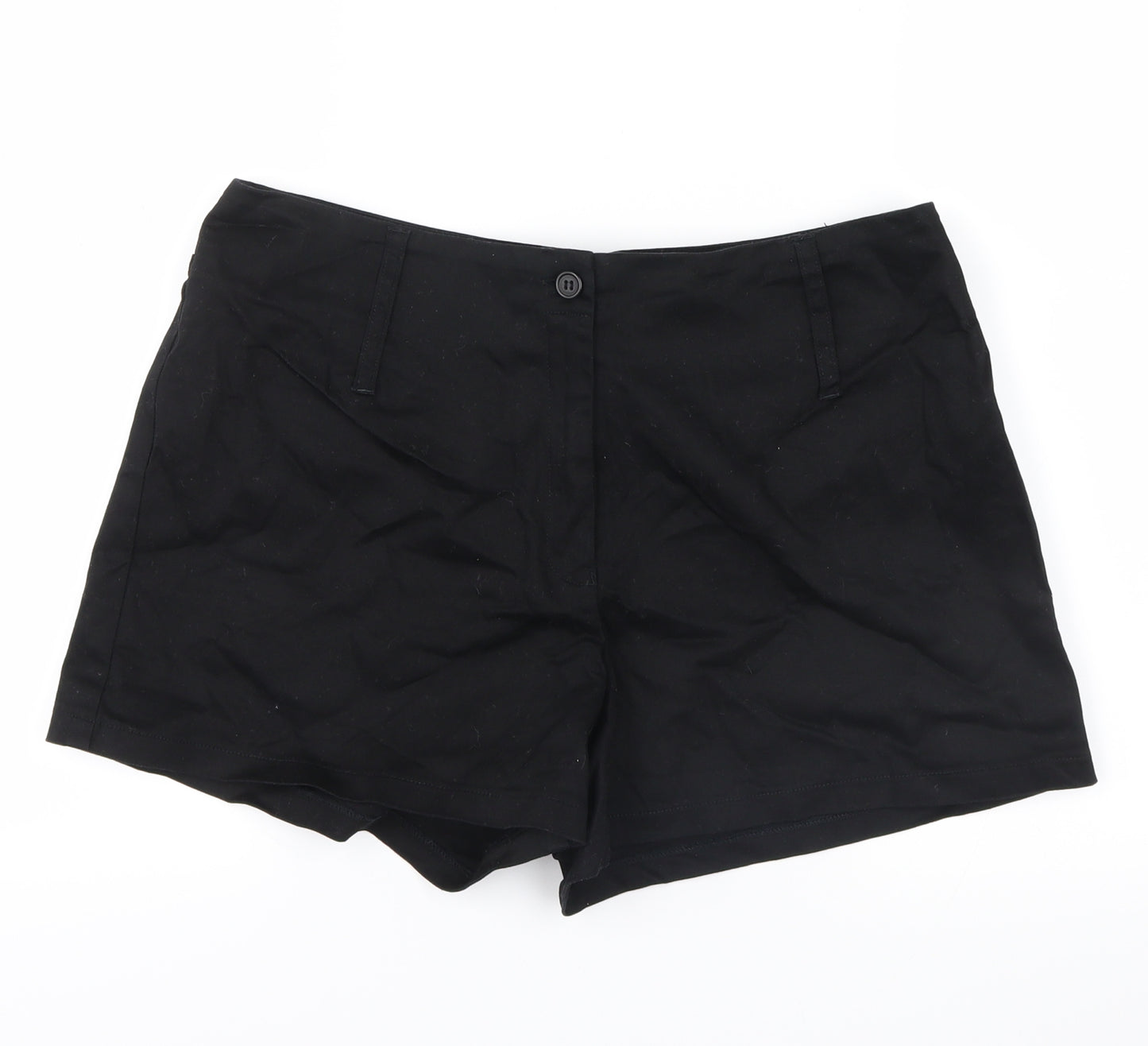For Women Womens Black   Cargo Shorts Size 16