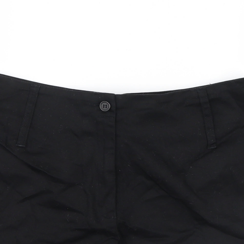 For Women Womens Black   Cargo Shorts Size 16