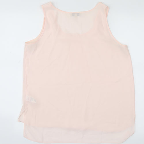 Papaya Womens Pink   Basic Tank Size 12