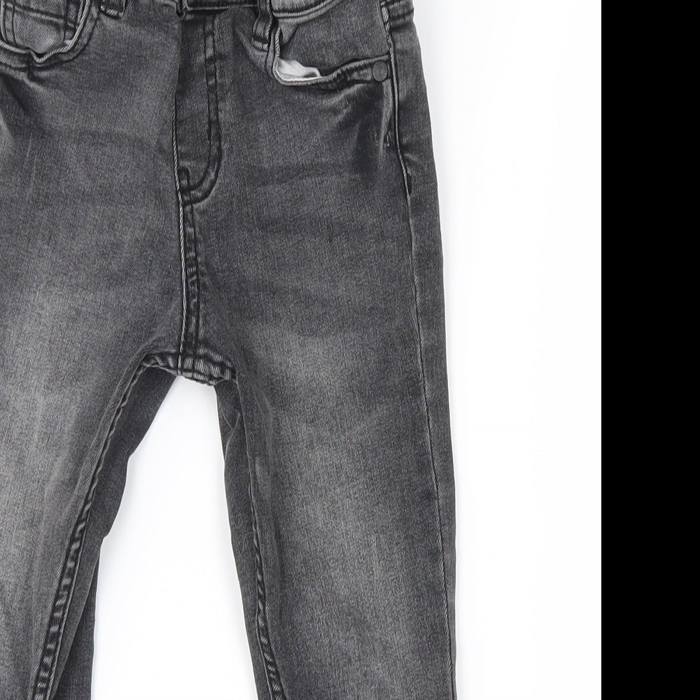 DENIM CO Boys Grey  Denim Straight Jeans Size 4-5 Years