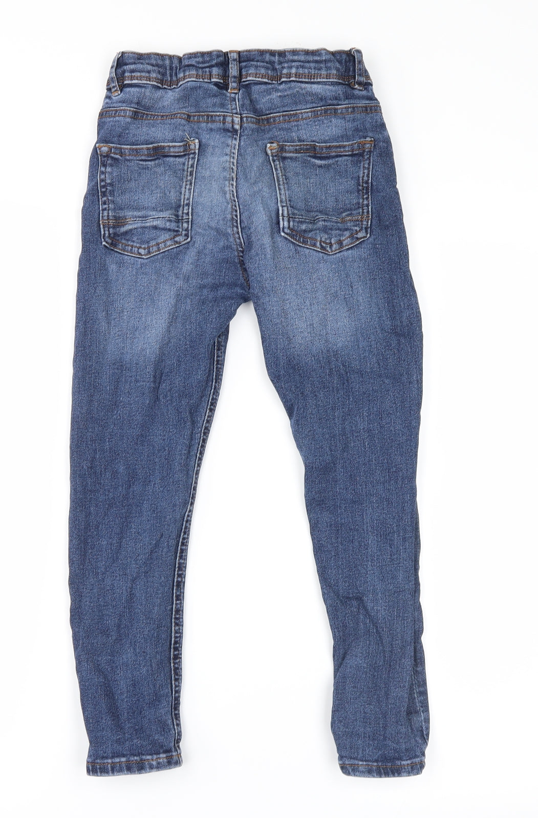 George Boys Blue  Denim Straight Jeans Size 7-8 Years