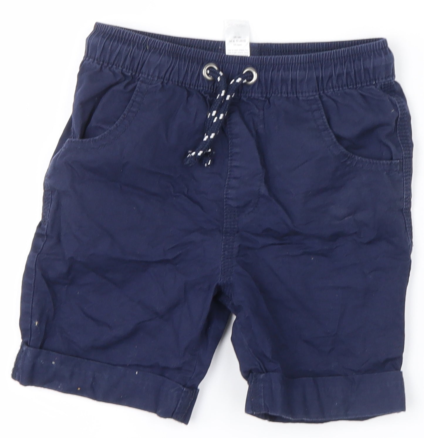 George Boys Blue   Cargo Shorts Size 4-5 Years