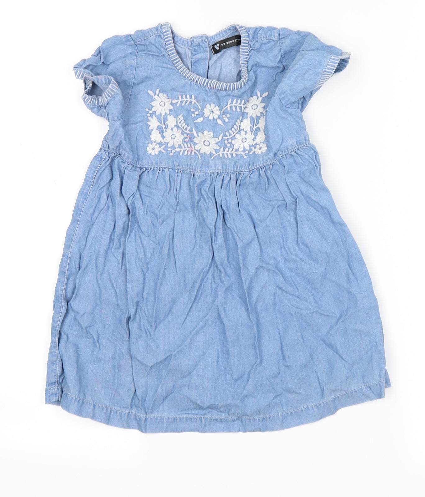 Very Girls Blue   T-Shirt Dress  Size 2-3 Years
