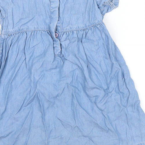 Very Girls Blue   T-Shirt Dress  Size 2-3 Years