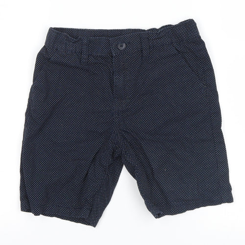 little kids Boys Black Polka Dot  Cargo Shorts Size 5-6 Years