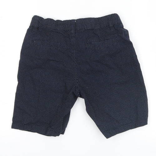 little kids Boys Black Polka Dot  Cargo Shorts Size 5-6 Years