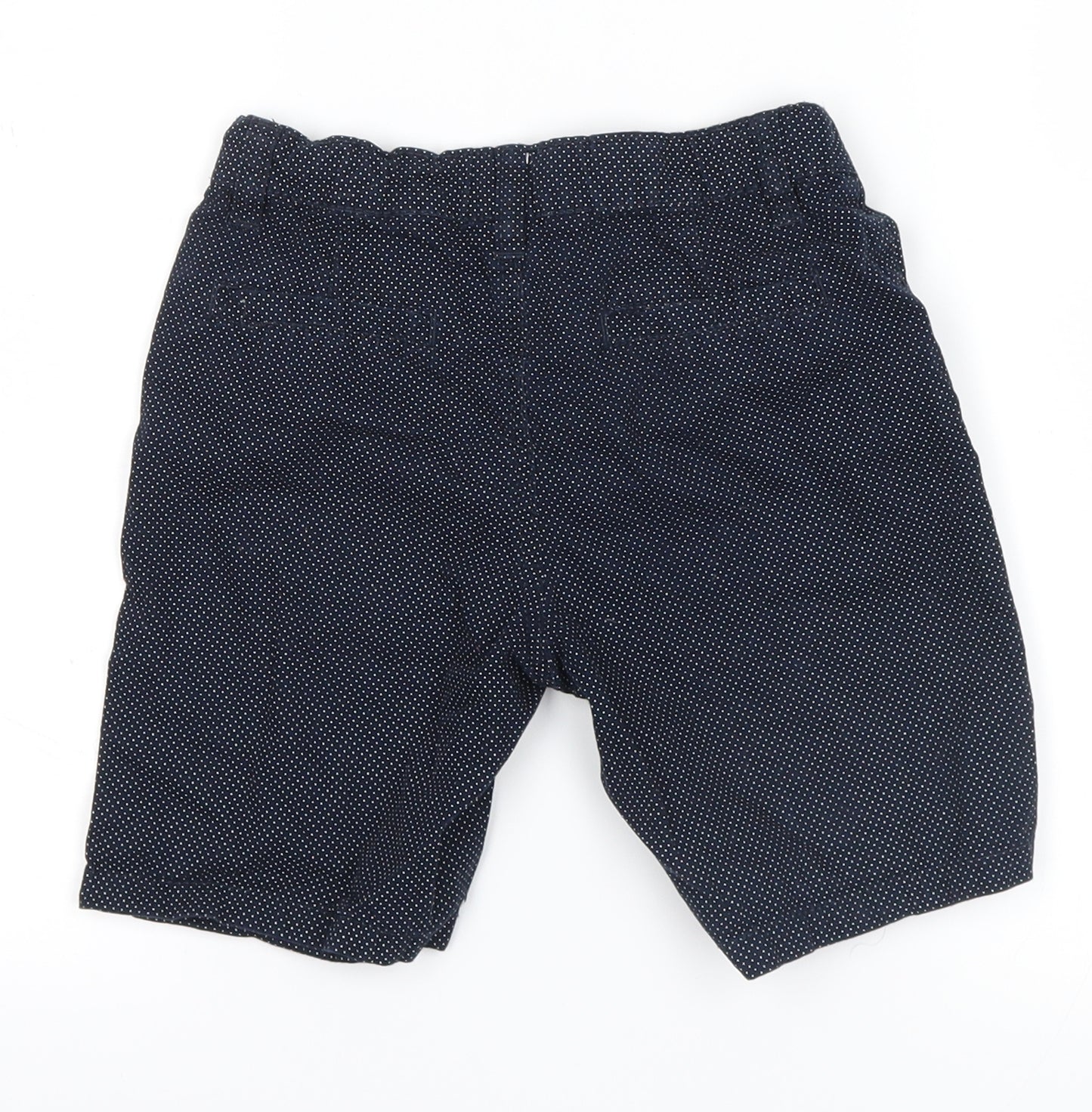 little kids Boys Black Polka Dot  Cargo Shorts Size 5-6 Years