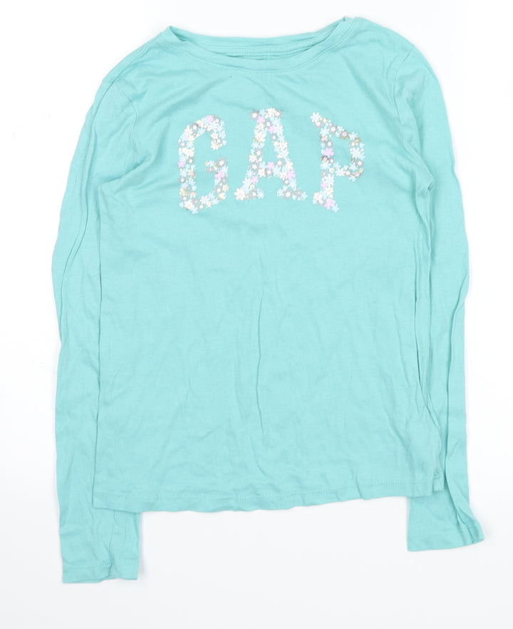 Gap Girls Blue Basic Casual Size M