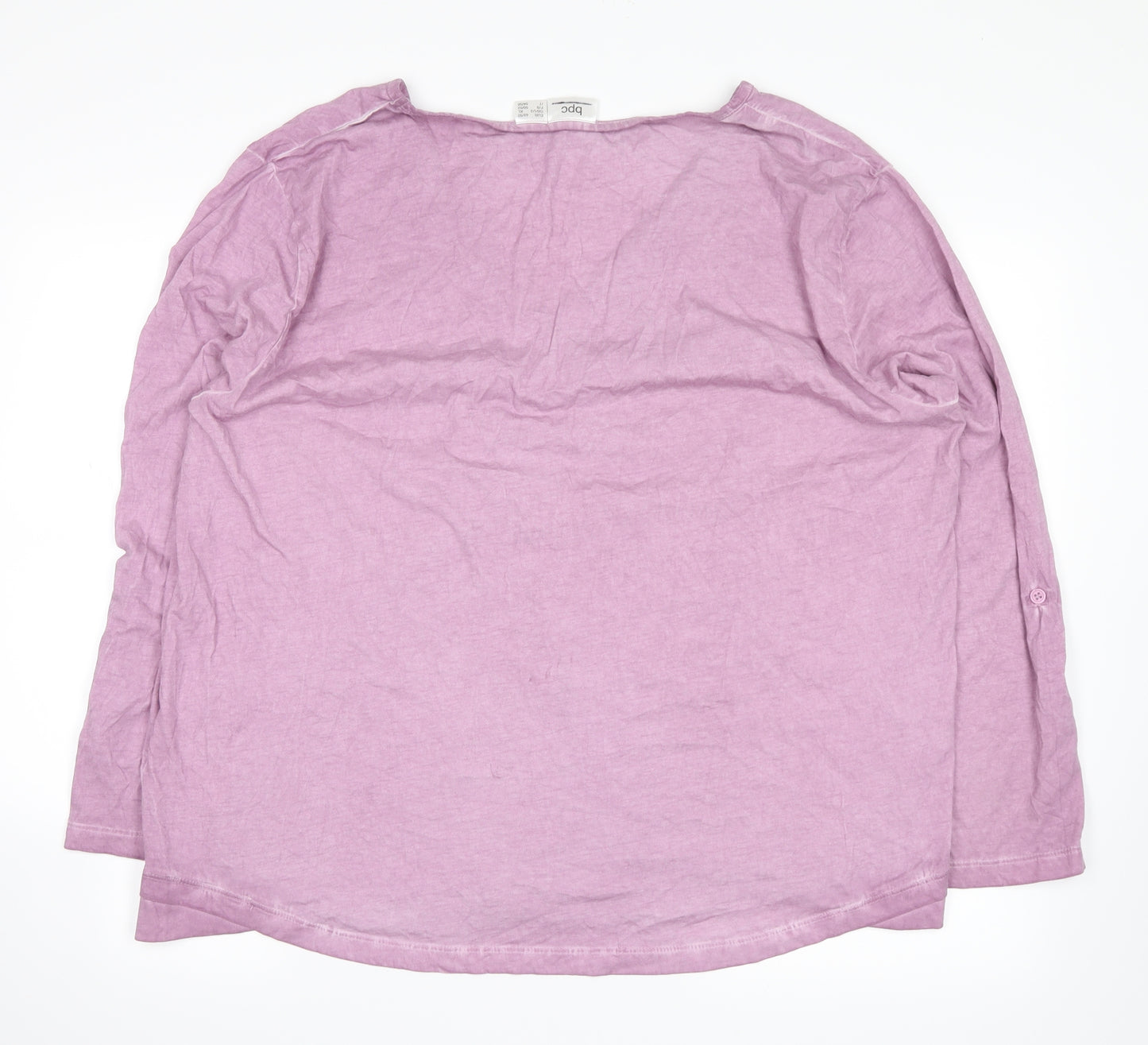 bpc Womens Purple   Babydoll Pyjama Top Size XL