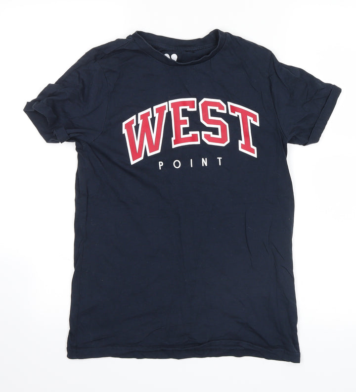 Very Boys Blue   Basic T-Shirt Size 12 Years  - west point