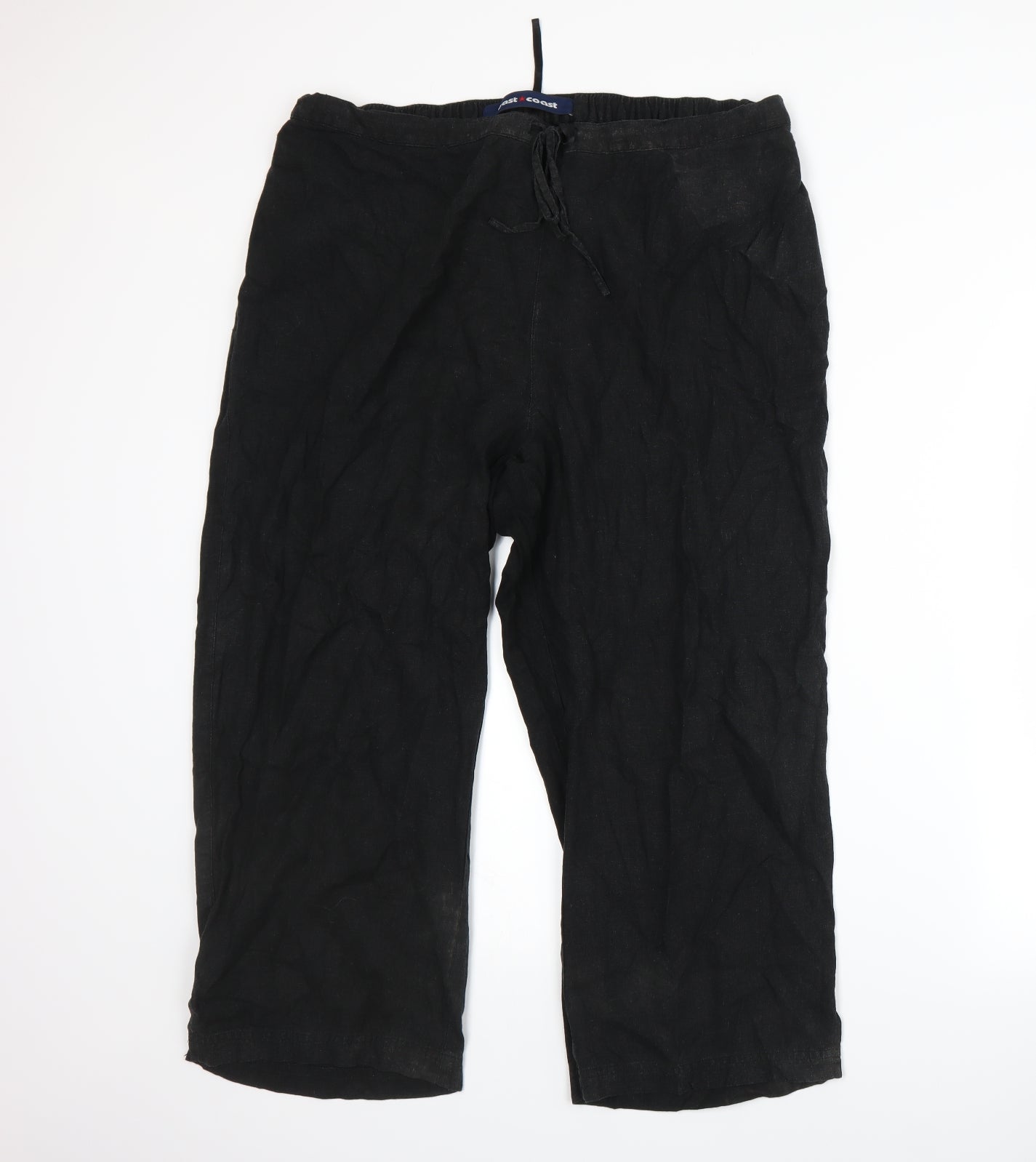 East Coast Womens Black   Trousers  Size 24 L21 in