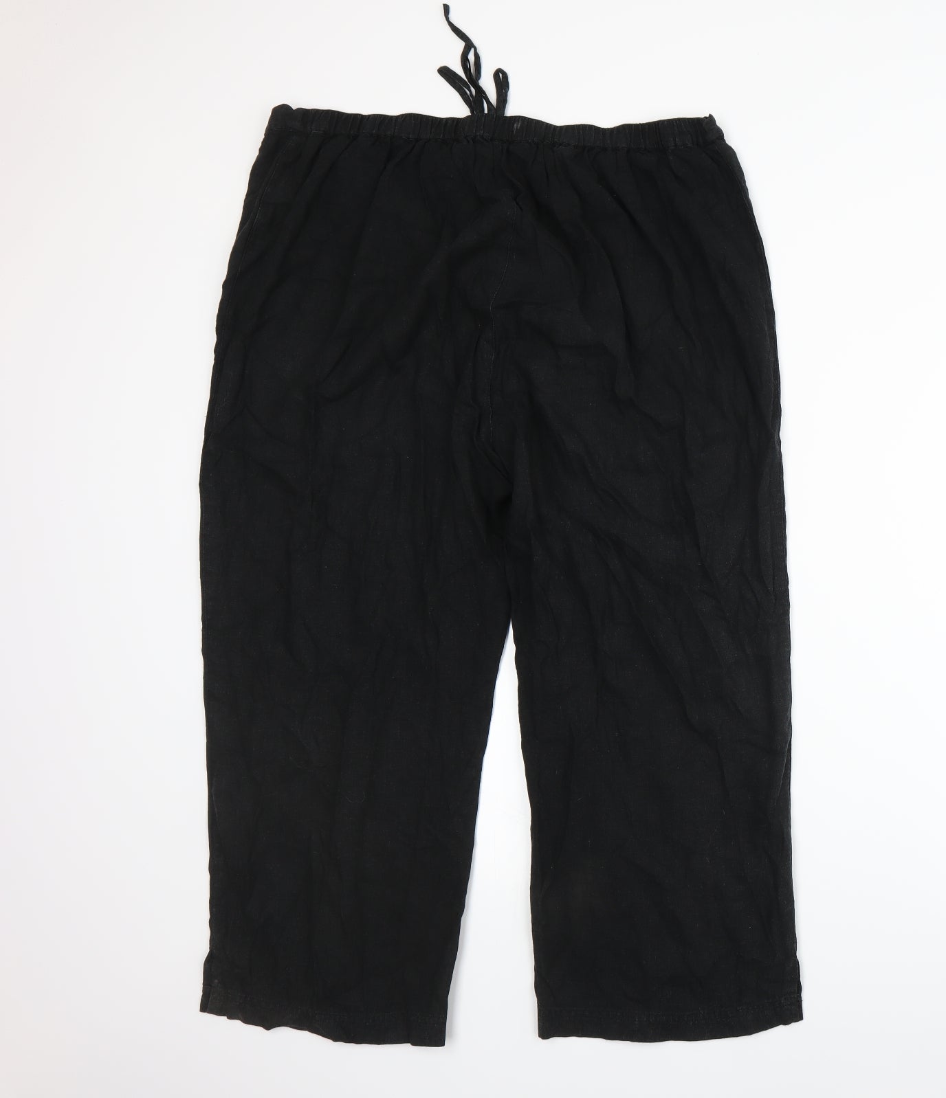 East Coast Womens Black   Trousers  Size 24 L21 in