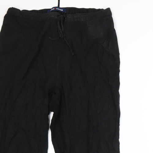 East Coast Womens Black   Trousers  Size 24 L21 in