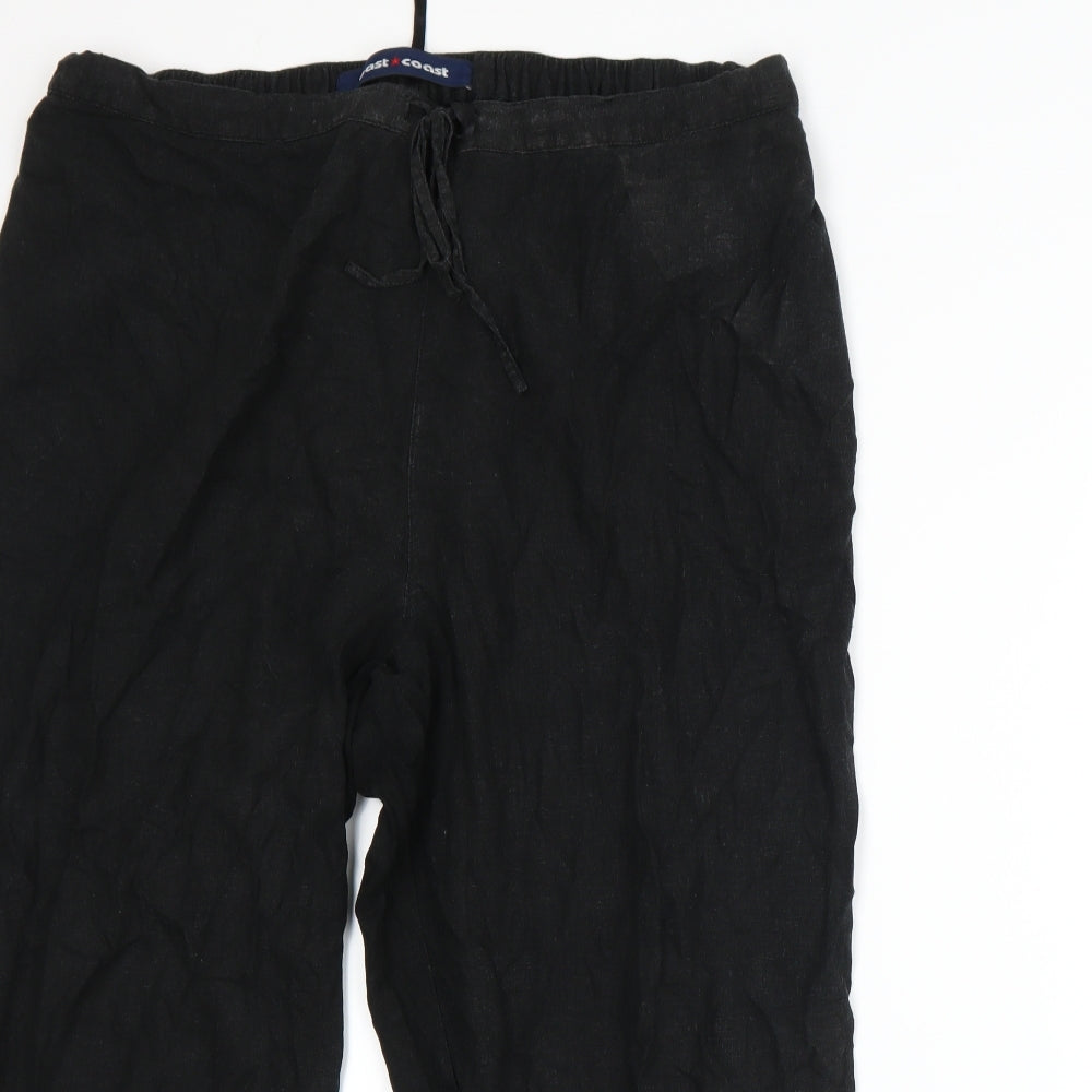 East Coast Womens Black   Trousers  Size 24 L21 in