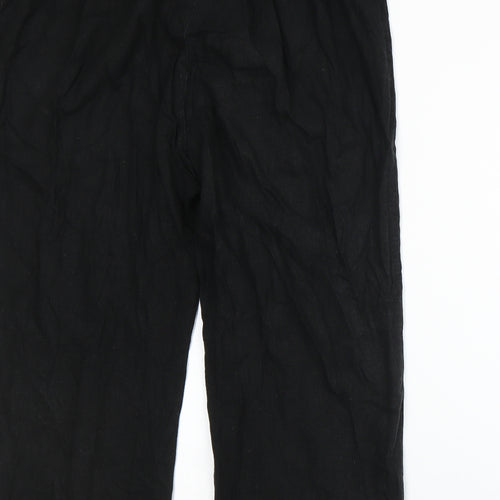 East Coast Womens Black   Trousers  Size 24 L21 in