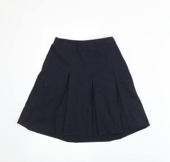 George Girls Blue   Pleated Skirt Size 6-7 Years