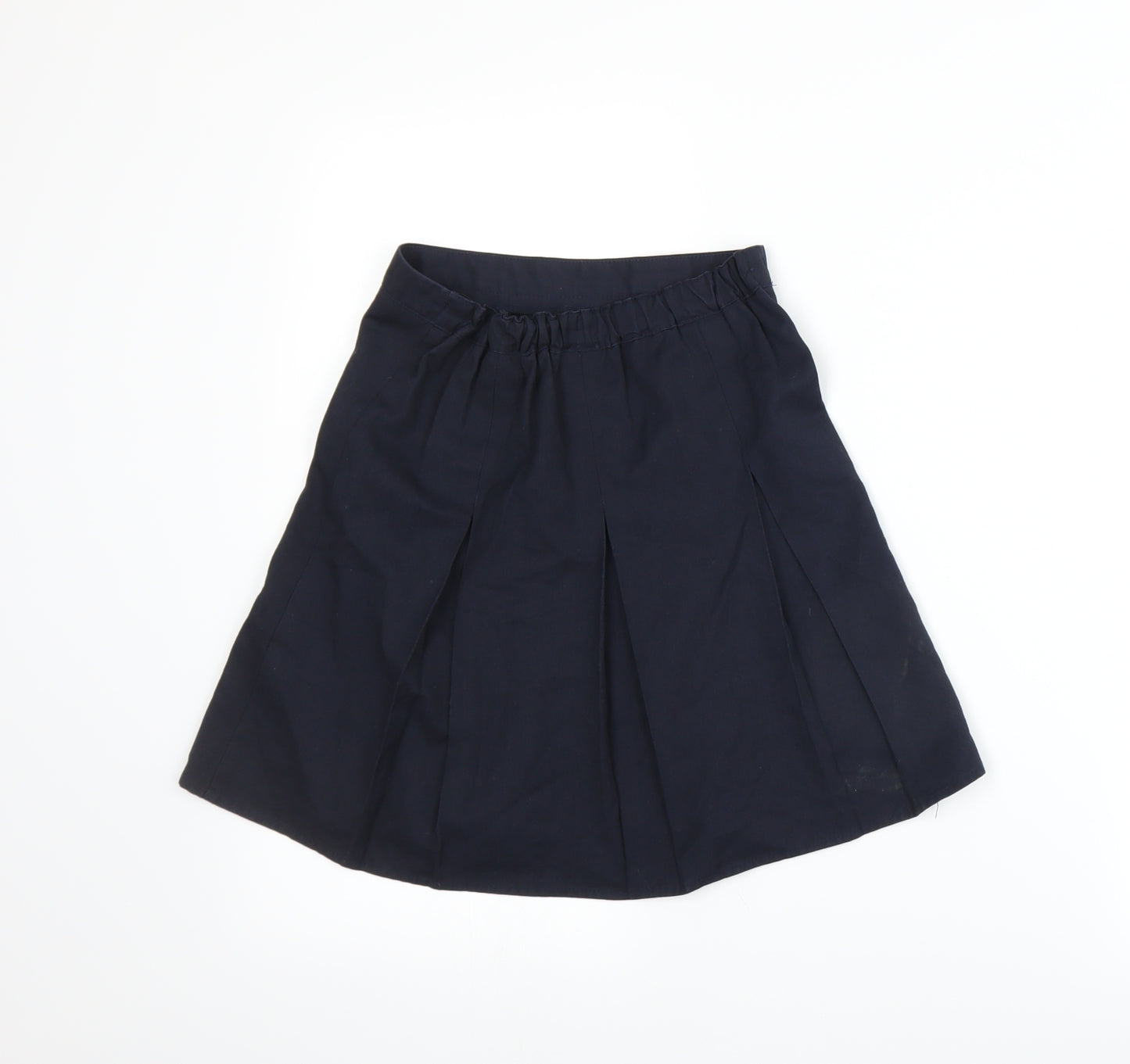 George Girls Blue   Pleated Skirt Size 6-7 Years