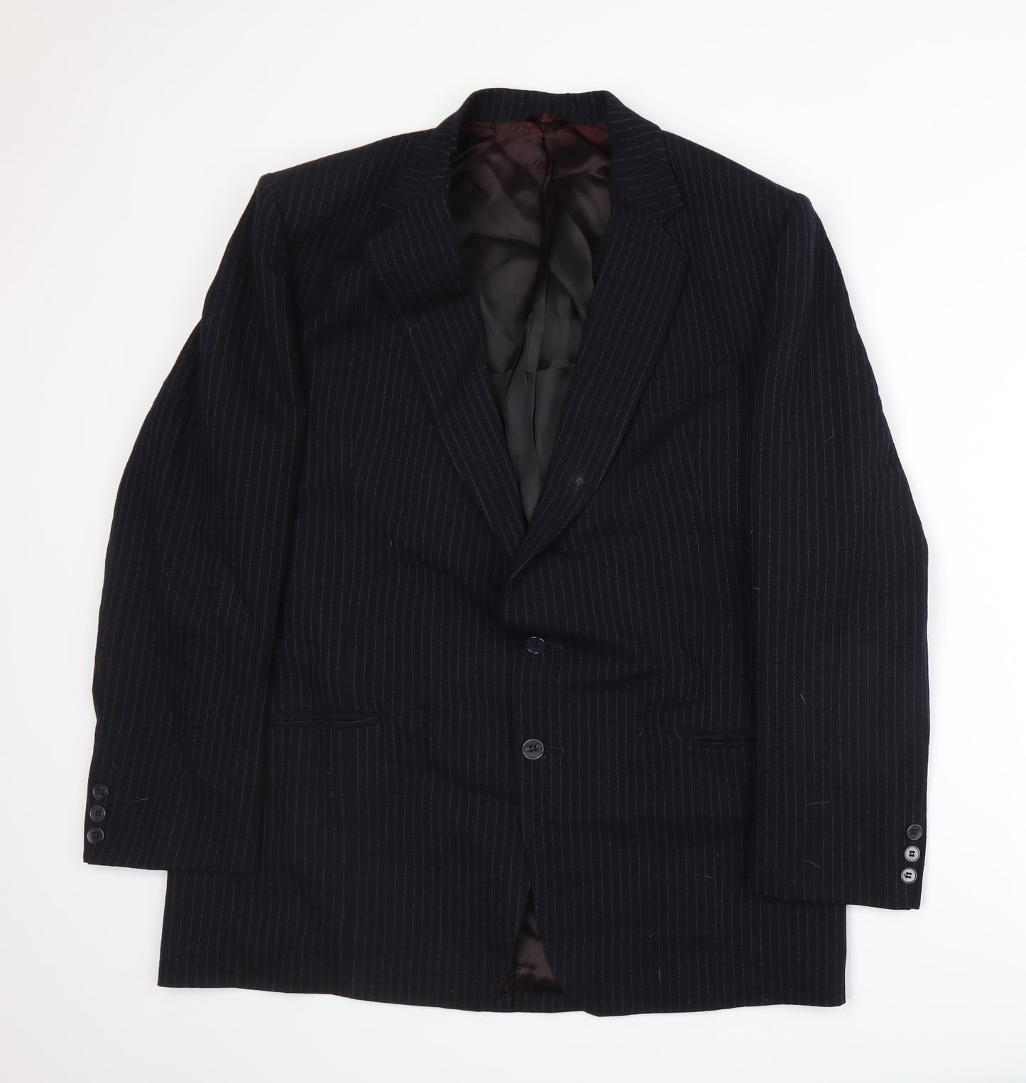 Preworn Mens Blue   Jacket Suit Jacket Size XL