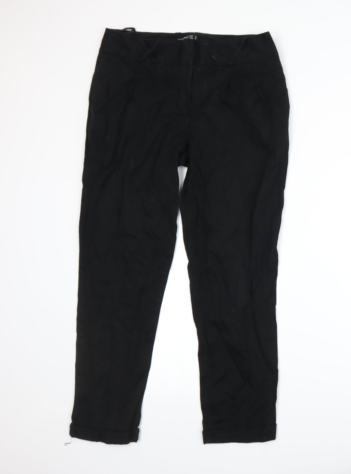 Atmosphere Womens Black   Trousers  Size 10 L26 in