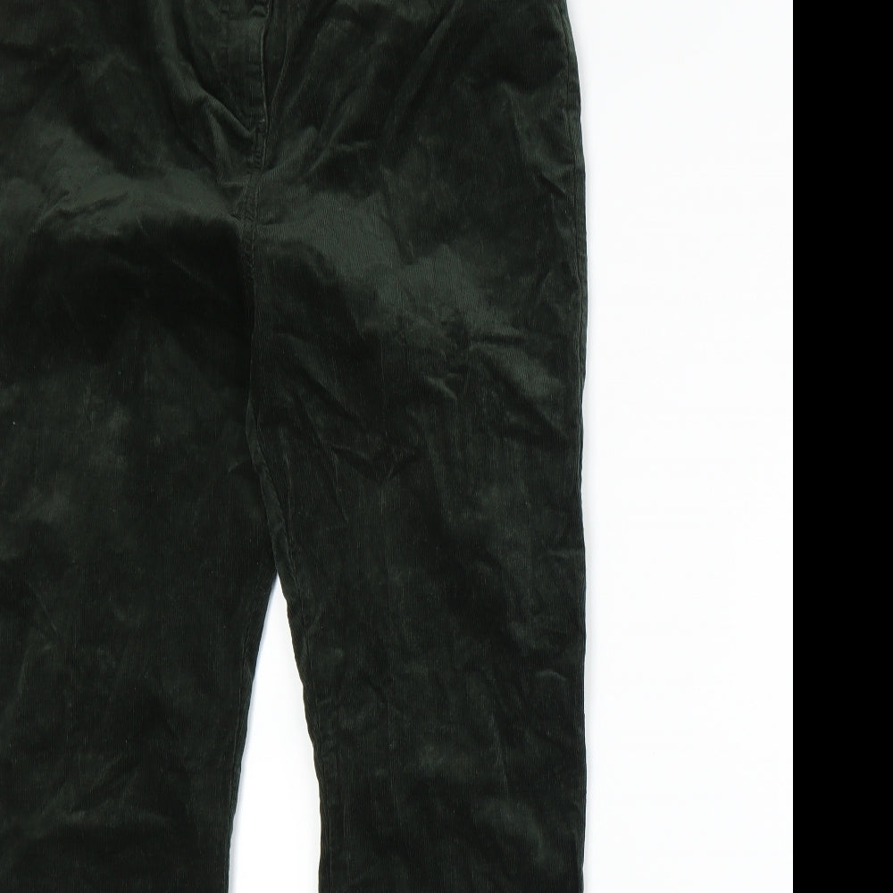 Marks and Spencer Womens Green   Straight Jeans Size 14 L28 in