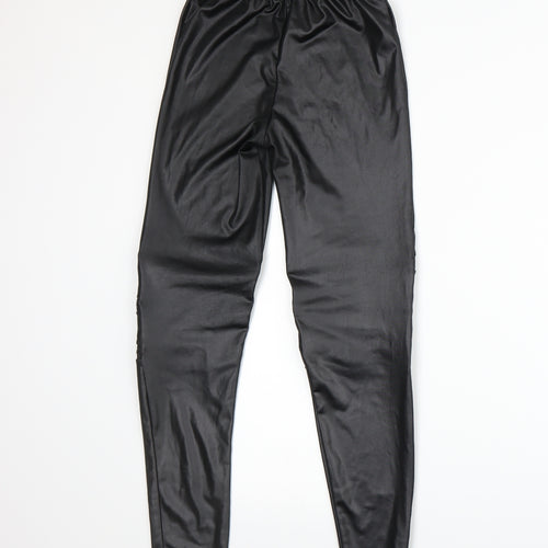Preworn Womens Black    Leggings Size 4 L25 in