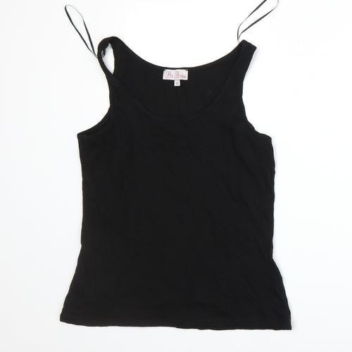 Be Beau Womens Black   Basic Tank Size 12