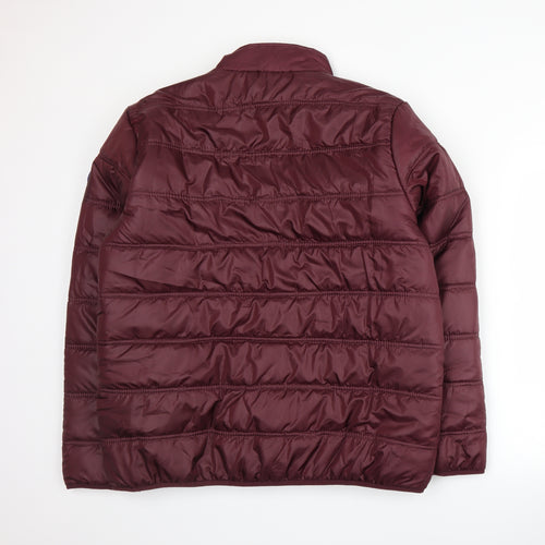 Atlas Mens Red   Puffer Jacket Jacket Size M