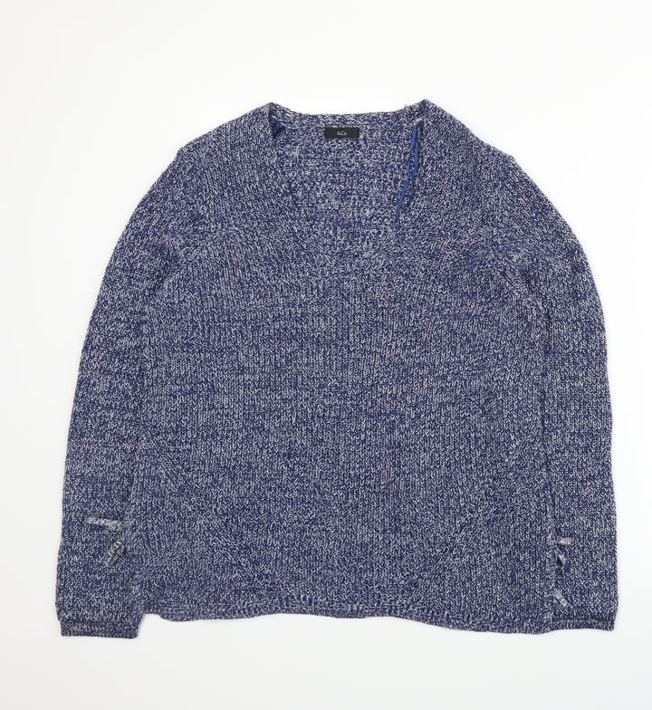 M&Co Womens Blue   Pullover Jumper Size 14