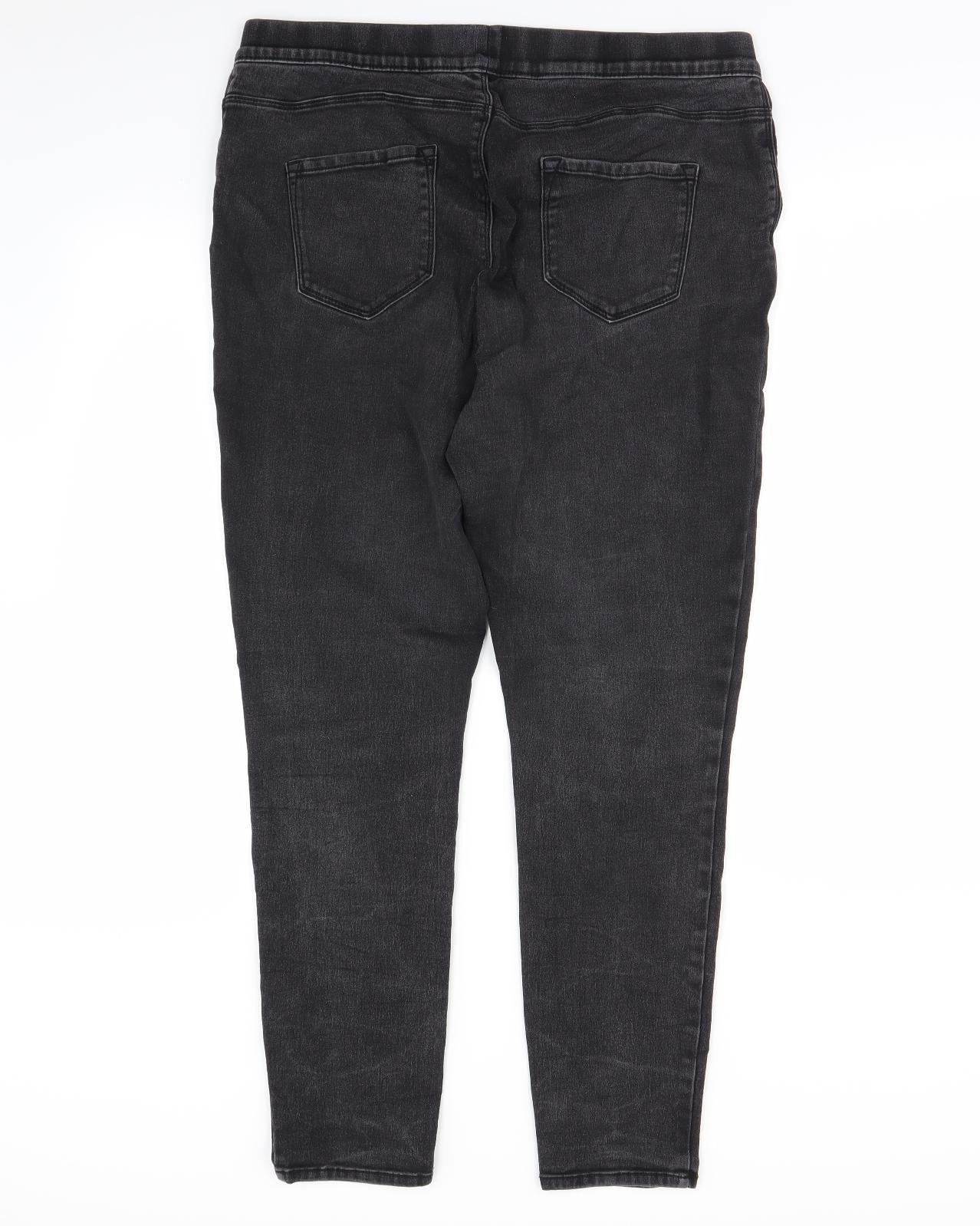 George Womens Black   Jegging Jeans Size 16 L28 in