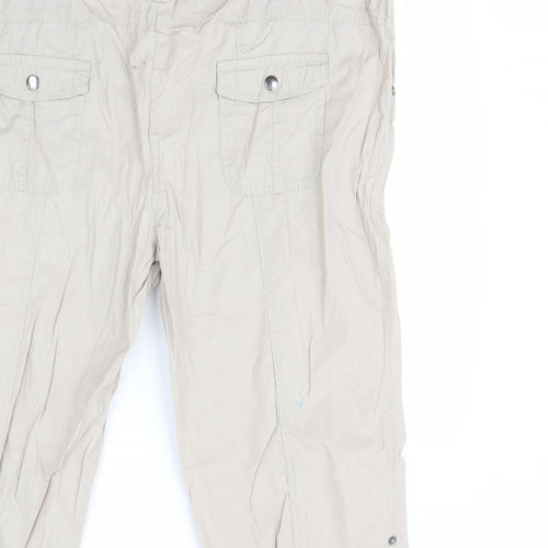 Yessica Womens Beige   Trousers  Size 20 L24 in