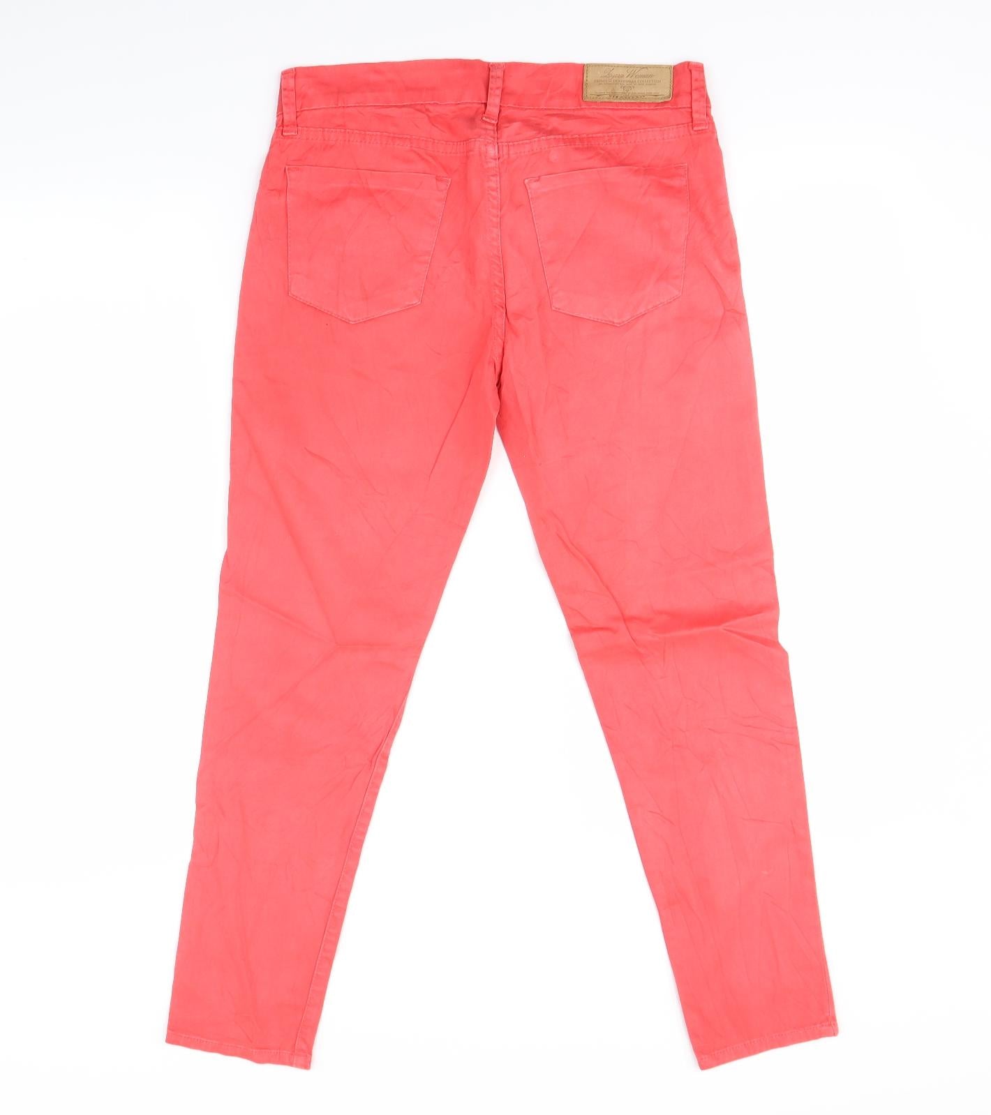 Preworn Womens Pink   Skinny Jeans Size 8 L27 in