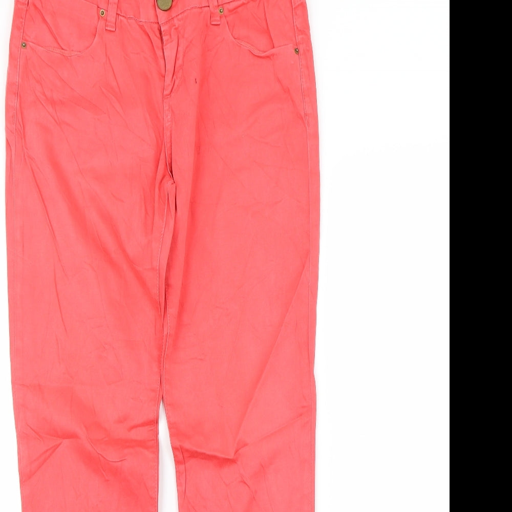 Preworn Womens Pink   Skinny Jeans Size 8 L27 in