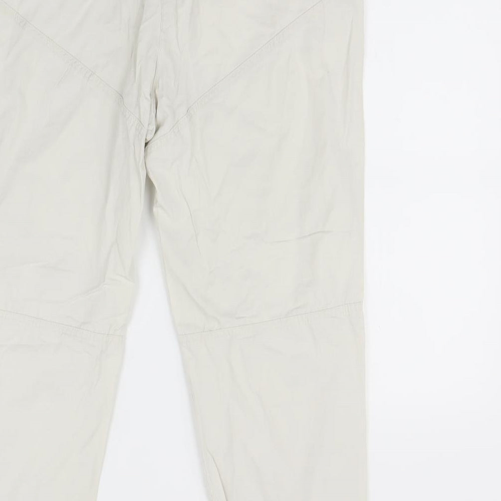Lindex Womens Ivory   Trousers  Size 14 L24 in