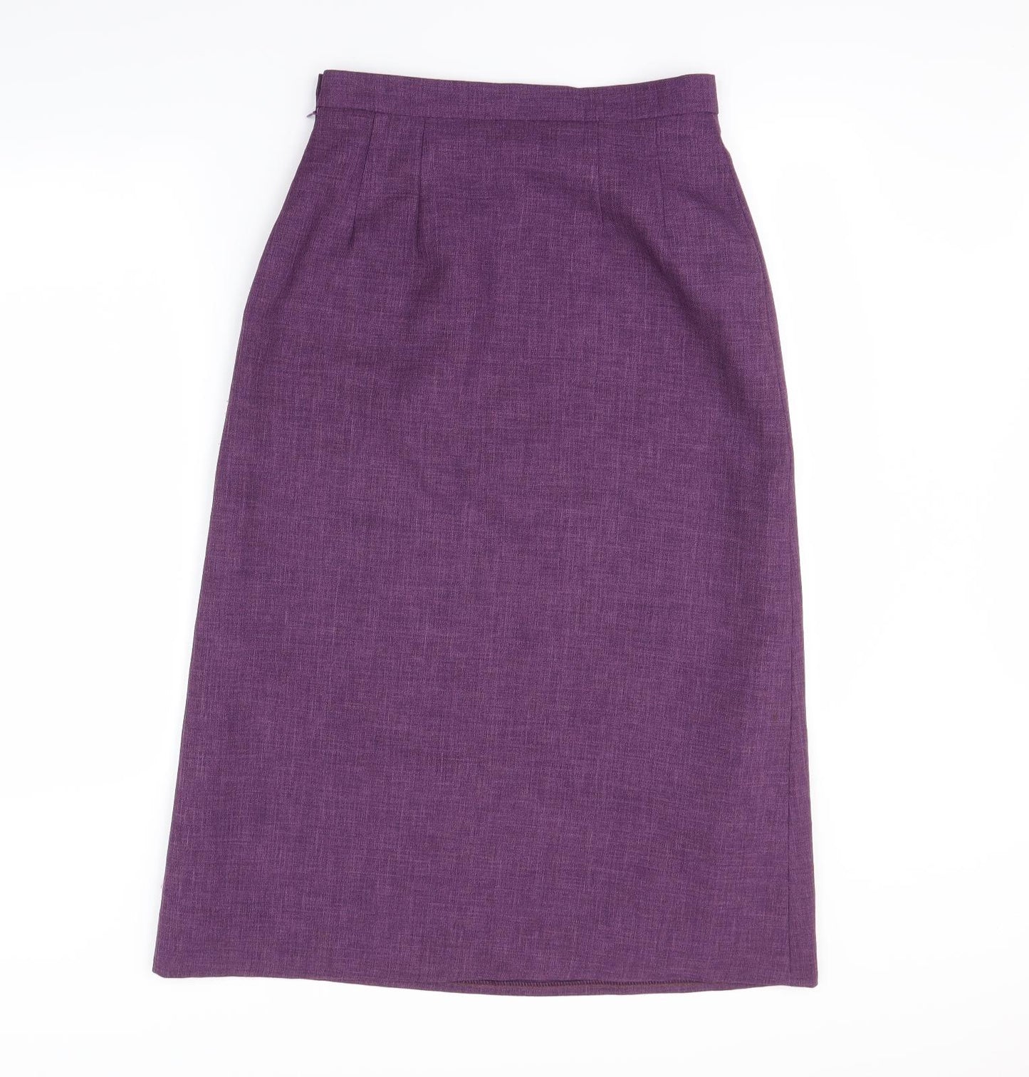 Nightingales Womens Purple   Straight & Pencil Skirt Size 12