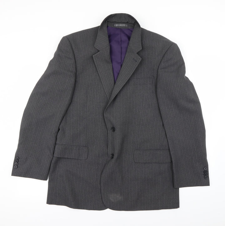 Taylor & Wright Mens Black Jacket Blazer Size L