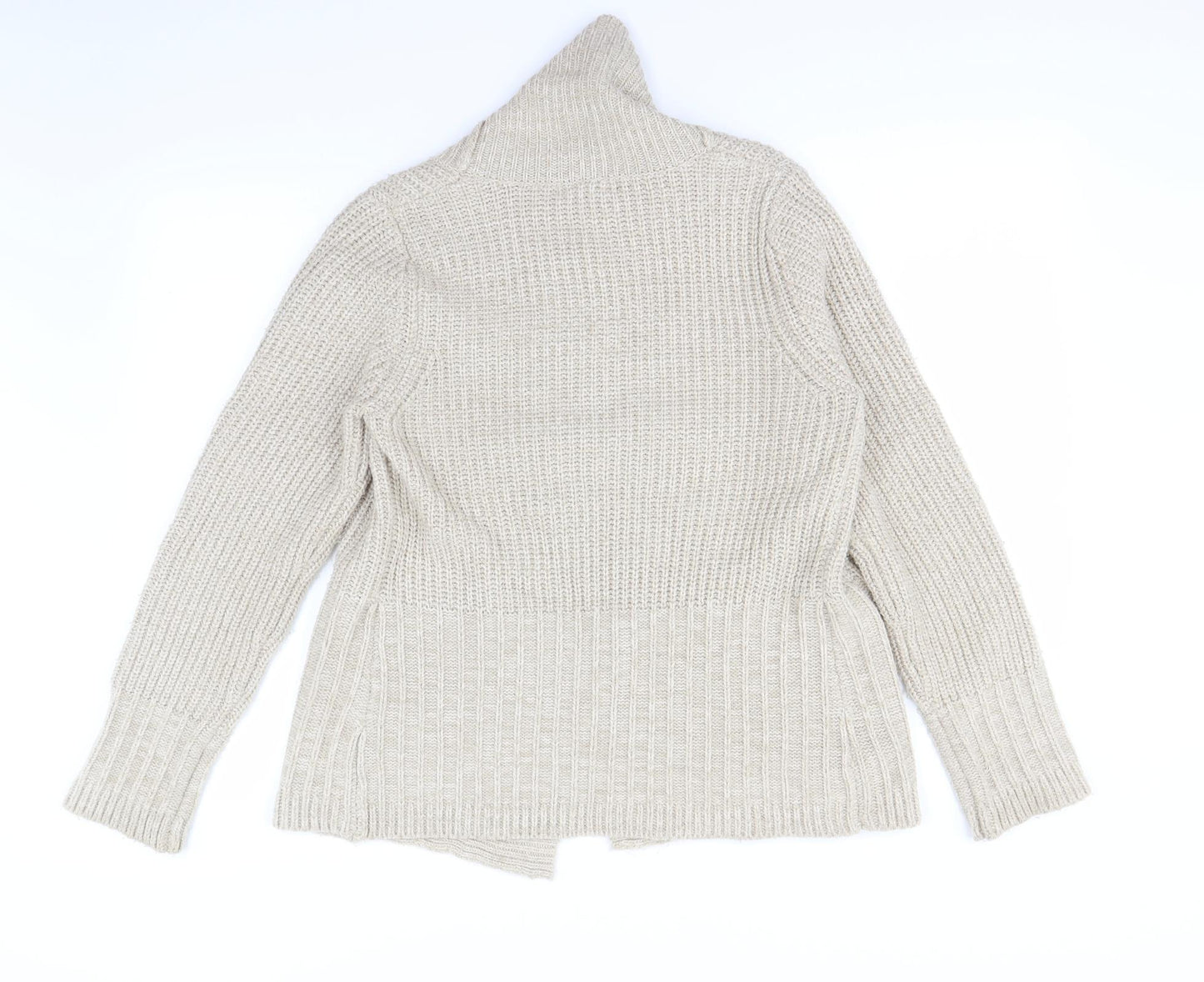Debenhams Womens Beige   Cardigan Jumper Size 12