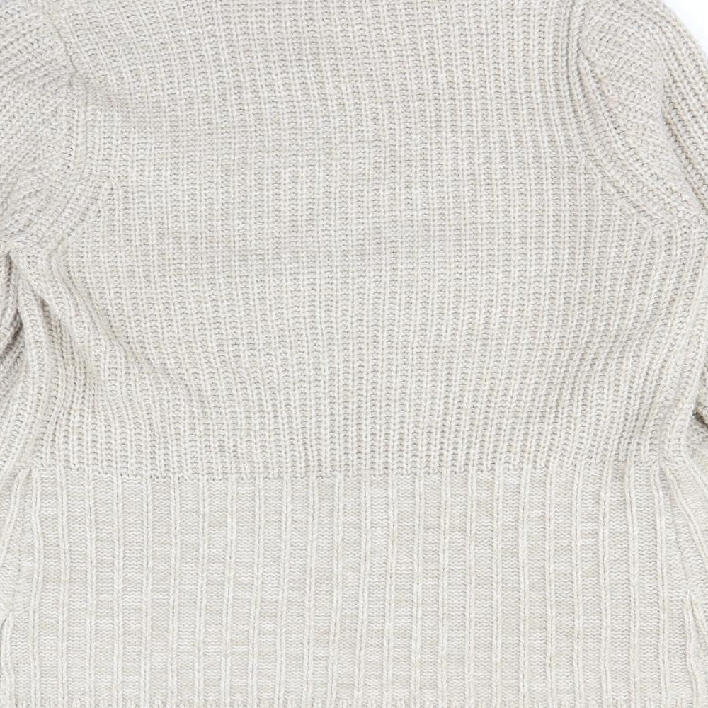 Debenhams Womens Beige   Cardigan Jumper Size 12