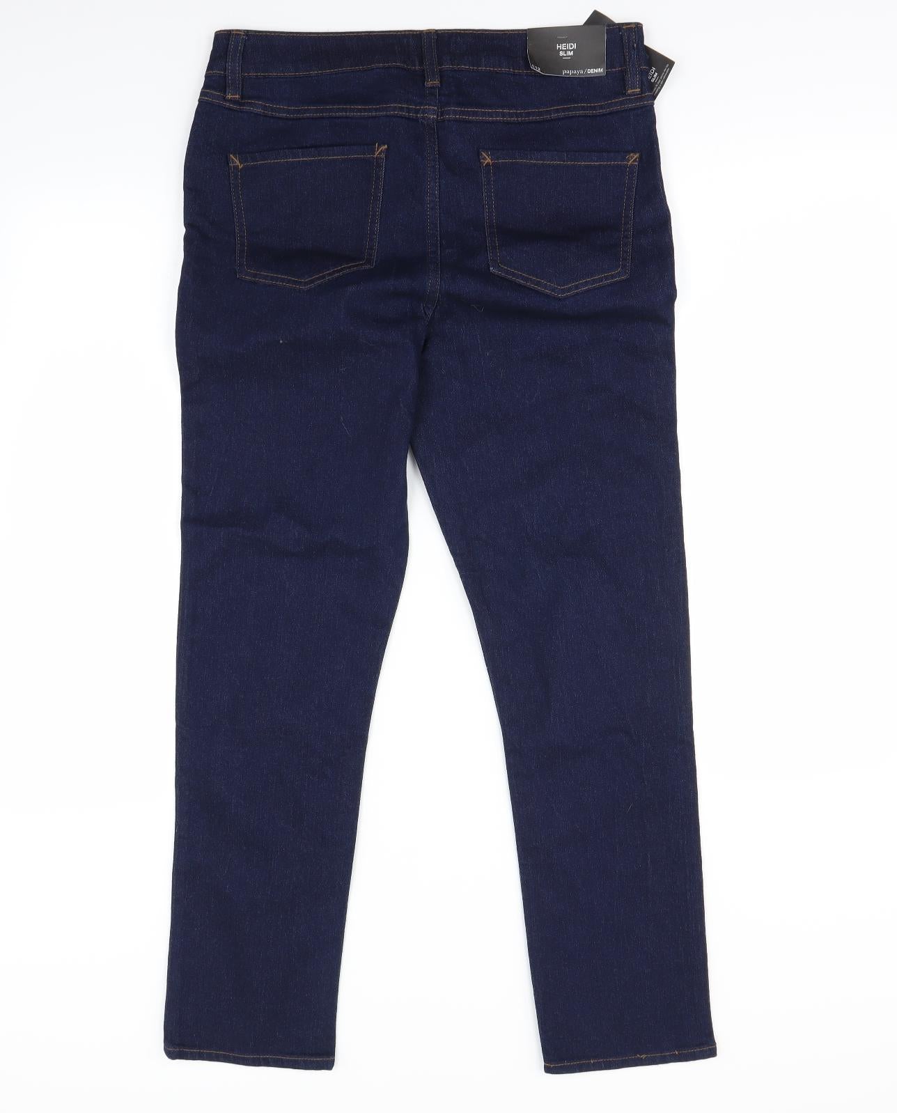 Denim Womens Blue   Skinny Jeans Size 12 L30 in