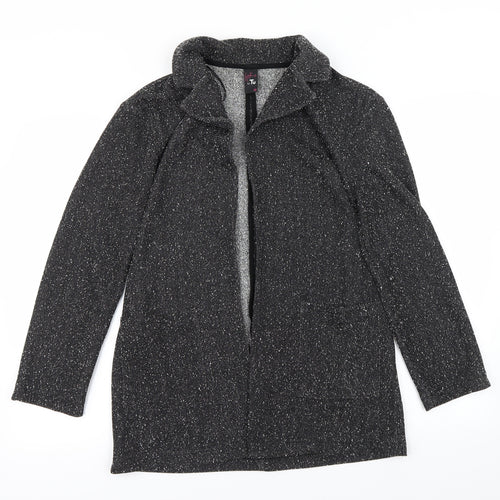 TU Womens Grey Polka Dot  Cardigan Jumper Size M