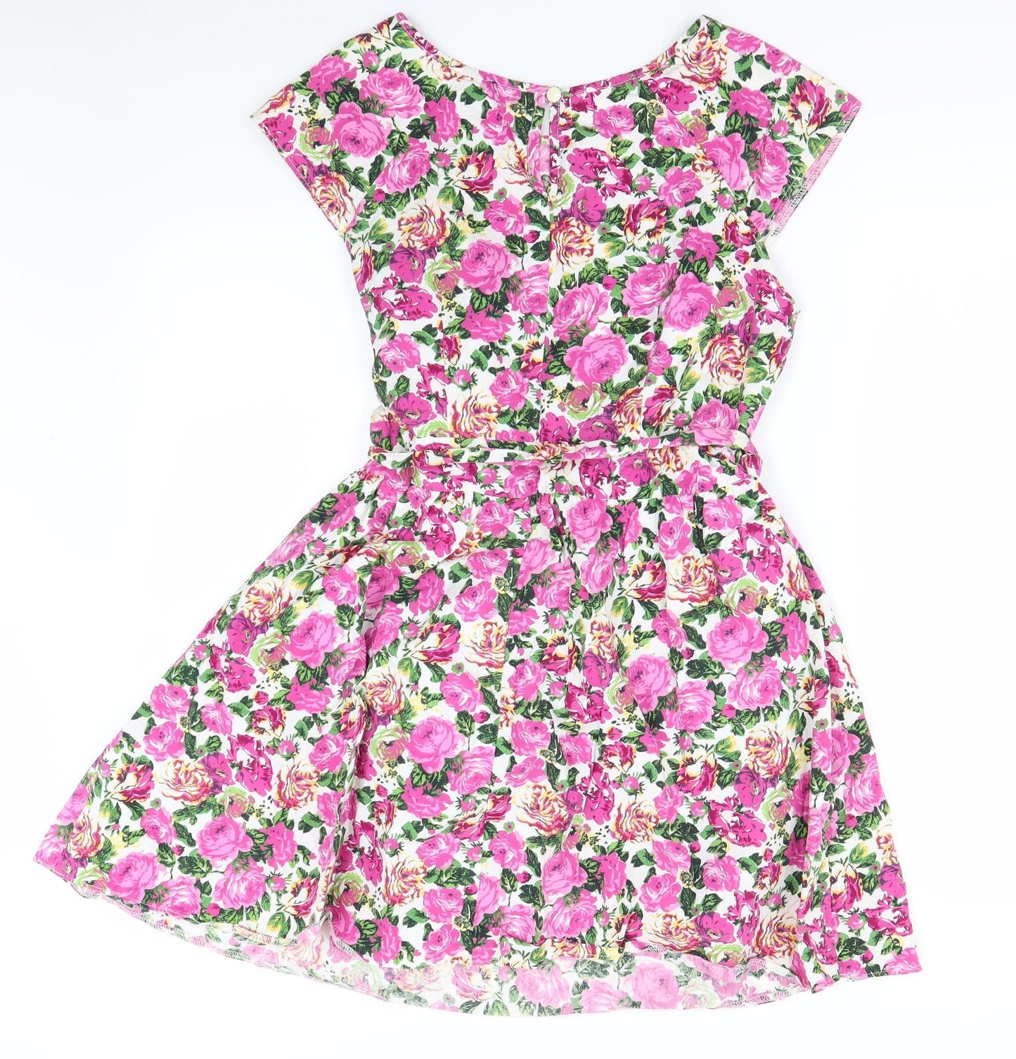 F&F Womens Multicoloured Floral  Fit & Flare  Size 12
