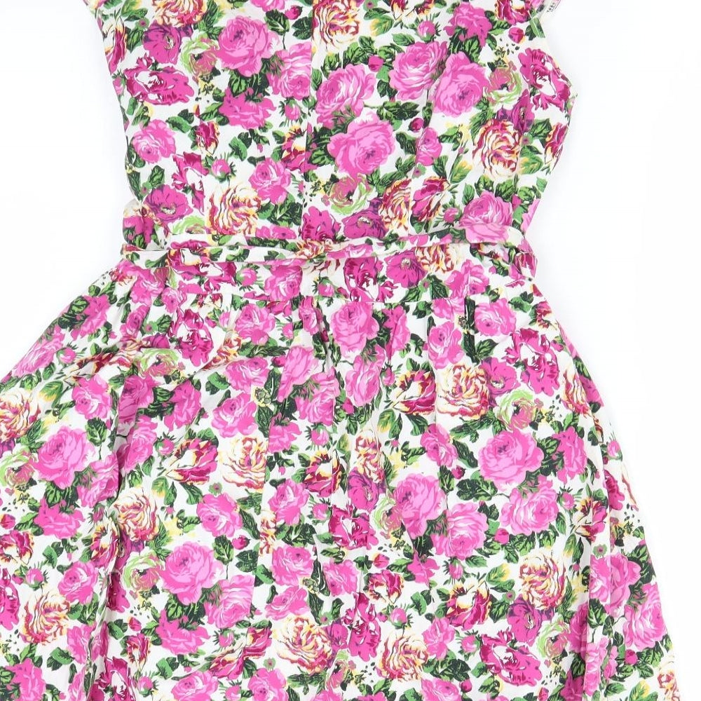 F&F Womens Multicoloured Floral  Fit & Flare  Size 12